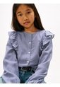 Blusa Azul Con Diseño De Cuadros Tommy Hilfiger de Tommy Hilfiger