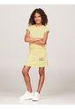 Camiseta Amarilla Essential De Corte Slim Con Volantes Tommy Hilfiger de Tommy Hilfiger