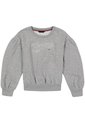 Suéter Gris Con Mangas Abullonadas Tommy Hilfiger de Tommy Hilfiger