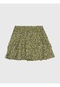 Minifalda Verde De Corte Globo Con Capas Tommy Hilfiger de Tommy Hilfiger
