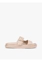 Sandalias Café Con Doble Tira Y Logo Esmaltado Tommy Hilfiger de Tommy Hilfiger