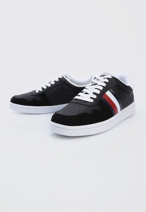 Tenis Lifestyle Negro-Rojo-Blanco Tommy Hilfiger Limmy