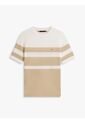 Saco Beige Con Diseño Color Block Con Logo Tommy Hilfiger de Tommy Hilfiger