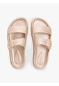 Sandalias Café Con Doble Tira Y Logo Esmaltado Tommy Hilfiger de Tommy Hilfiger