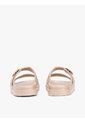 Sandalias Café Con Doble Tira Y Logo Esmaltado Tommy Hilfiger de Tommy Hilfiger