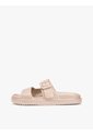 Sandalias Café Con Doble Tira Y Logo Esmaltado Tommy Hilfiger de Tommy Hilfiger