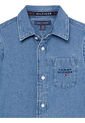 Camisa Niño De Cambray - Adaptive Azul Tommy Hilfiger de Tommy Hilfiger