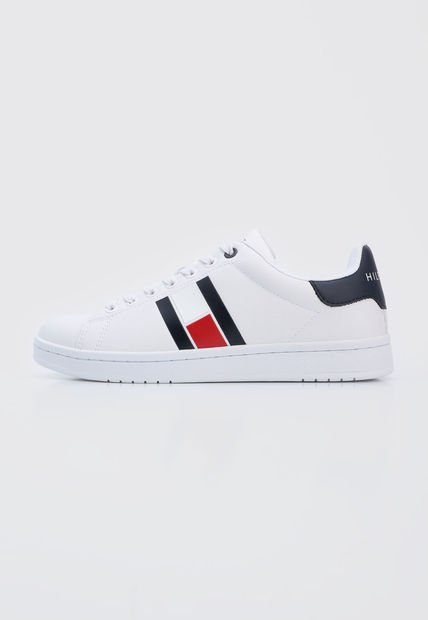 Tenis Lifestyle Blanco-Azul Navy-Rojo Tommy Hilfiger Lansen