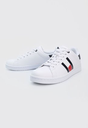 Tenis Lifestyle Blanco-Azul Navy-Rojo Tommy Hilfiger Lansen
