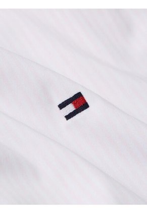 Camisa Rosa De Popelín De Corte Regular Tommy Hilfiger