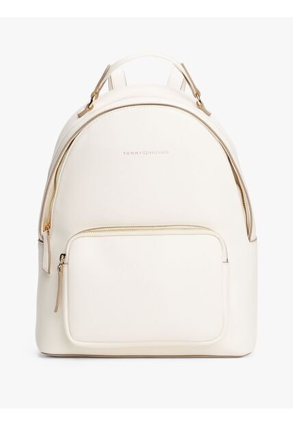 Morral Blanco Signature Con Asa Superior Tommy Hilfiger