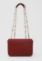 Bolso Manos Libres Vino Tinto-Dorado Tommy Hilfiger de Tommy Hilfiger