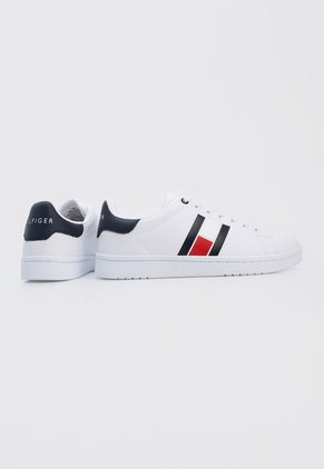 Tenis Lifestyle Blanco-Azul Navy-Rojo Tommy Hilfiger Lansen