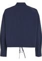 Blusa Azul Corta A Rayas Con Cordón Ajustable Tommy Hilfiger de Tommy Hilfiger