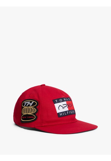 Gorra Roja De Béisbol Con Logo Colección APXGP Tommy Hilfiger