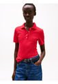 Polo Rojo 1985 Collection Slim De Piqué Tommy Hilfiger de Tommy Hilfiger