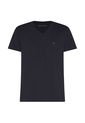 Camiseta Slim Fit Azul Cuello En V Esencial Algodón Para Hombre Tommy Hilfiger de Tommy Hilfiger
