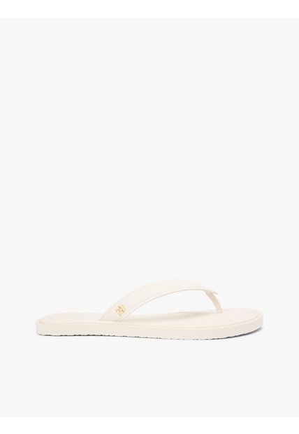 Sandalias Beige Con Monograma TH Tommy Hilfiger