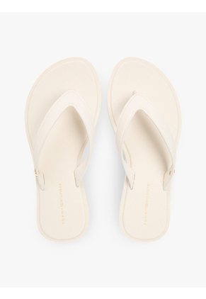 Sandalias Beige Con Monograma TH Tommy Hilfiger