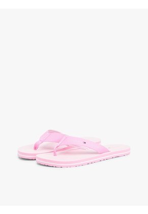 Sandalias Rosa De Tiras Trenzadas Con Rayas Ithaca Tommy Hilfiger