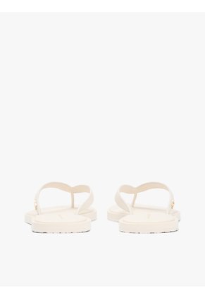 Sandalias Beige Con Monograma TH Tommy Hilfiger