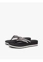 Sandalias Negro De Cuña Con Tira Trenzada Tommy Hilfiger de Tommy Hilfiger