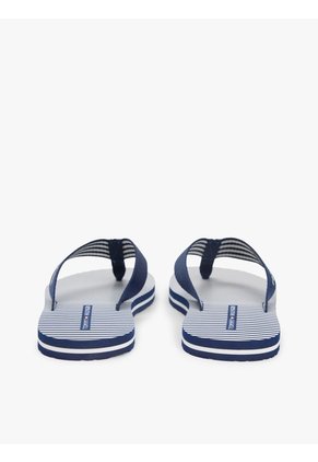 Sandalias Azul De Tiras Trenzadas Con Rayas Ithaca Tommy Hilfiger