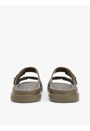 Sandalias Verde Ligeras Con Hebillas Y Suela Dentada Tommy Hilfiger