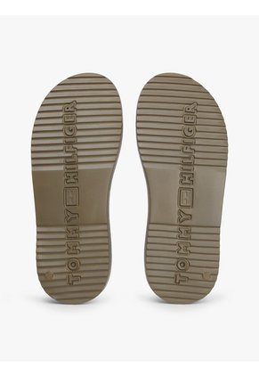 Sandalias Verde Ligeras Con Hebillas Y Suela Dentada Tommy Hilfiger