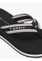 Sandalias Negro De Cuña Con Tira Trenzada Tommy Hilfiger de Tommy Hilfiger