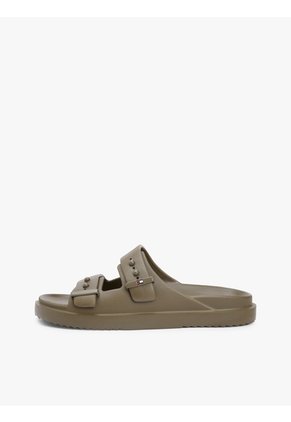 Sandalias Verde Ligeras Con Hebillas Y Suela Dentada Tommy Hilfiger