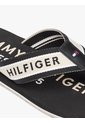 Sandalias Negro De Tiras De Textil Trenzado Con Logo Tommy Hilfiger de Tommy Hilfiger