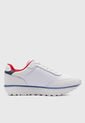 Tenis Lifestyle Blanco-Azul-Rojo TOMMY HILFIGER Retro Runner Mat Mix de Tommy Hilfiger