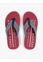 Sandalias Azul De Jacquard En Chambray De Puro Lino Tommy Hilfiger de Tommy Hilfiger