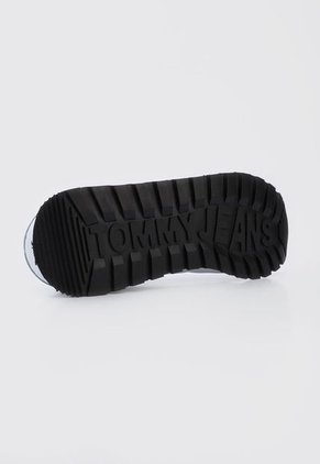 Tenis Lifestyle Blanco-Rojo-Azul Tommy Hilfiger Jeans Retro Runner Core