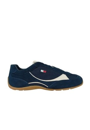 Tenis Azul Marino Archive De Estilo Running En Ante Tommy Hilfiger