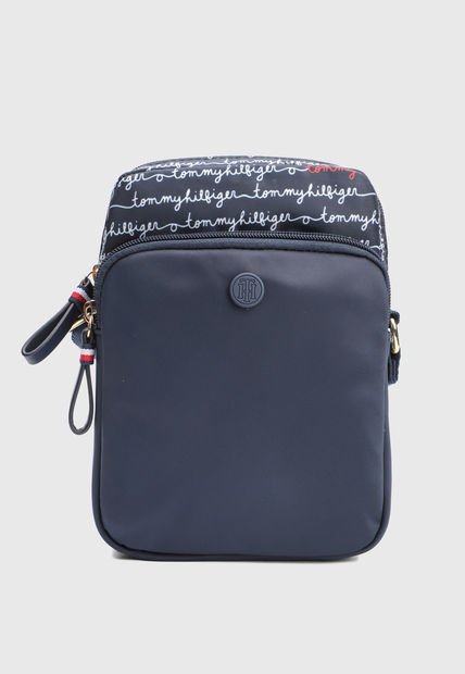 Bolso Manos Libres Azul Navy-Blanco-Rojo TOMMY HILFIGER