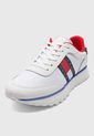 Tenis Lifestyle Blanco-Azul-Rojo TOMMY HILFIGER Retro Runner Mat Mix de Tommy Hilfiger