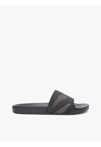 Sandalias Negro Con Pala De Jacquard Tommy Hilfiger Tommy Hilfiger
