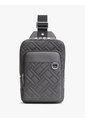 Bolso Gris Cruzado Tipo Slingpack Tommy Hilfiger de Tommy Hilfiger