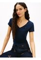 Camiseta Multicolor Corte Slim Tommy Jeans de Tommy Hilfiger