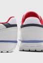 Tenis Lifestyle Blanco-Azul-Rojo TOMMY HILFIGER Retro Runner Mat Mix de Tommy Hilfiger