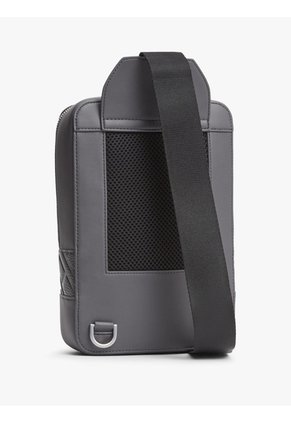 Bolso Gris Cruzado Tipo Slingpack Tommy Hilfiger