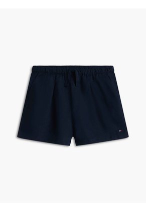 Bermuda Multicolor Para Niña De Lino Pull On Tommy Hilfiger