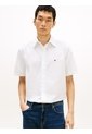Camisa Multicolor Flex Poplin De Corte Regular Con Estampado De Puntos Tommy Hilfiger de Tommy Hilfiger
