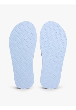 Sandalias Azul Con Parche Con Escudo Tommy Hilfiger