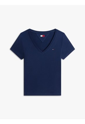 Camiseta Multicolor Corte Slim Tommy Jeans