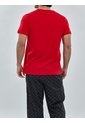 Conjunto Negro De Camiseta Y Pantalón Para Dormir Con Estampado De Bandera Tommy Hilfiger de Tommy Hilfiger