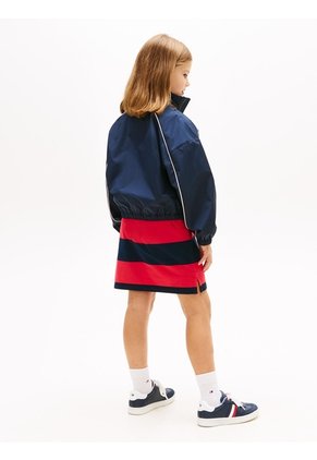 Chaqueta Multicolor Para Niña Essential Con Ribetes Tommy Hilfiger
