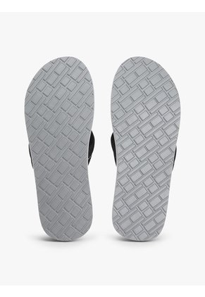 Sandalias Negro Con Parche Con Escudo Tommy Hilfiger